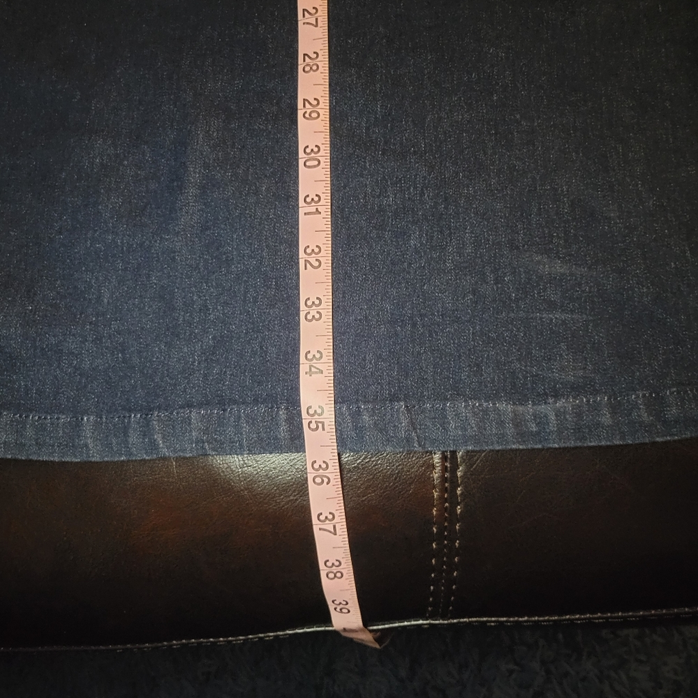 Vintage Steve Madden denim wiggle dress!!!! - Picture 7 of 9
